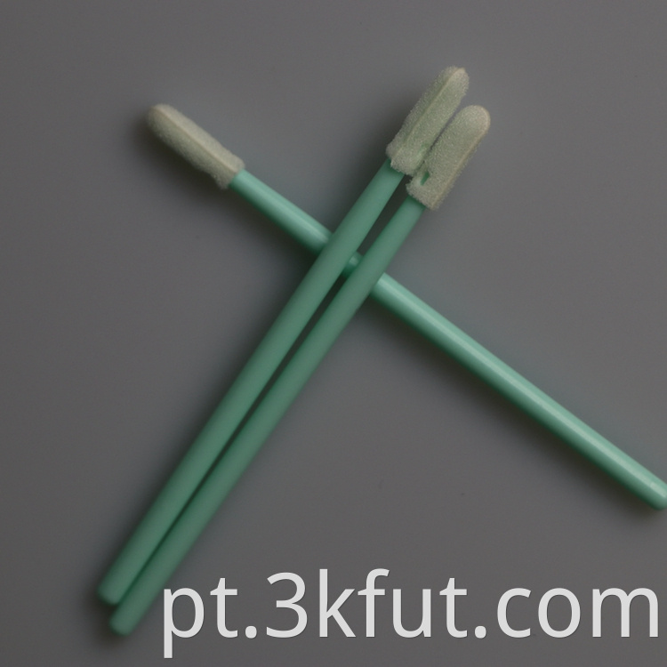 fiber optic clean foam swab